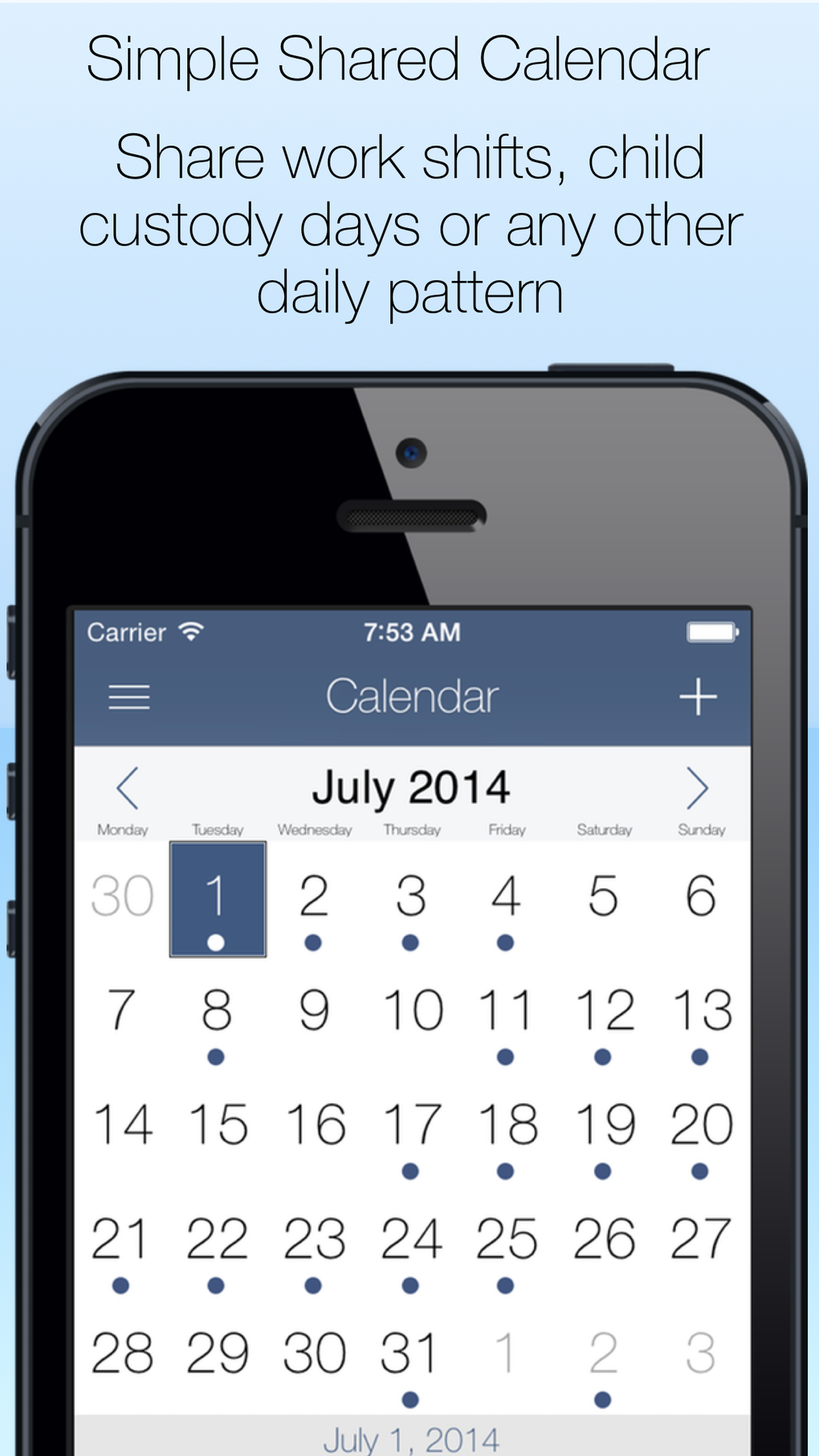 Shared Calendar for iPhone Download