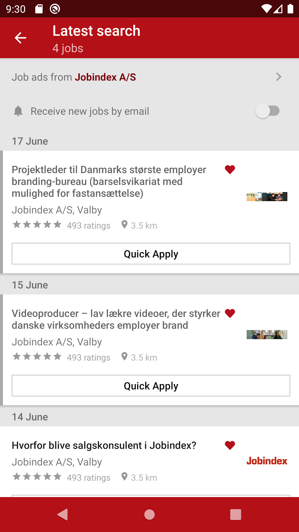 Jobindex: Søg Job APK For Android - Download