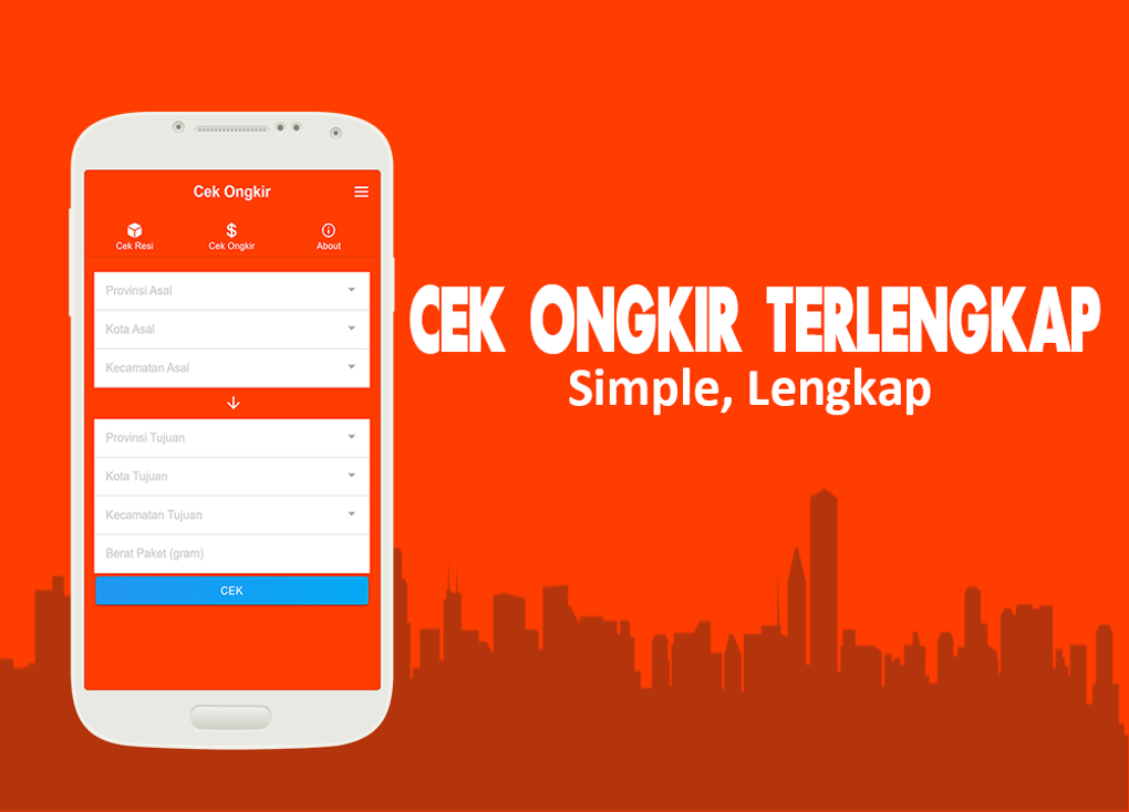 Cek Resi Dan Ongkir - JNE, JNT, TIKI, POS, Ninja APK For Android - Download