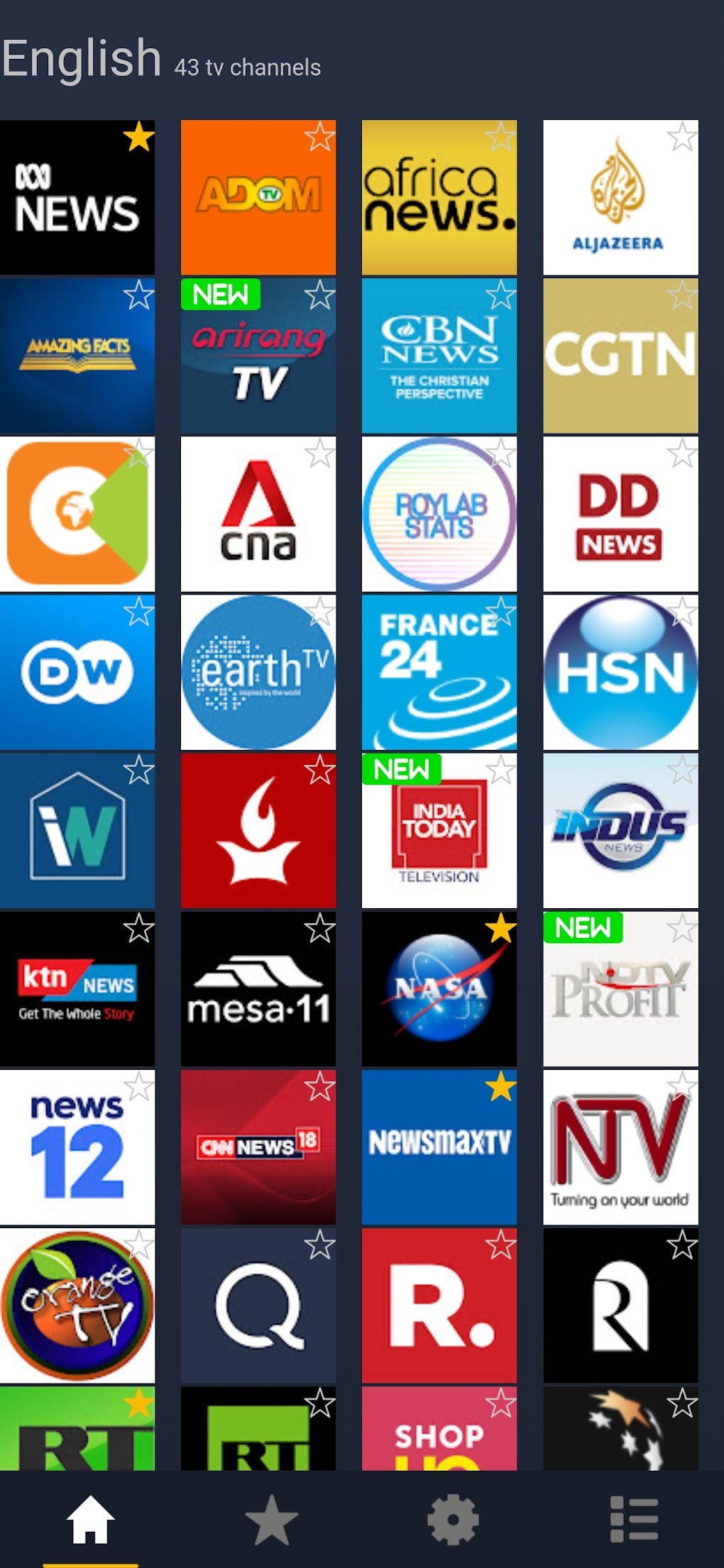 Online tv hot sale channel app