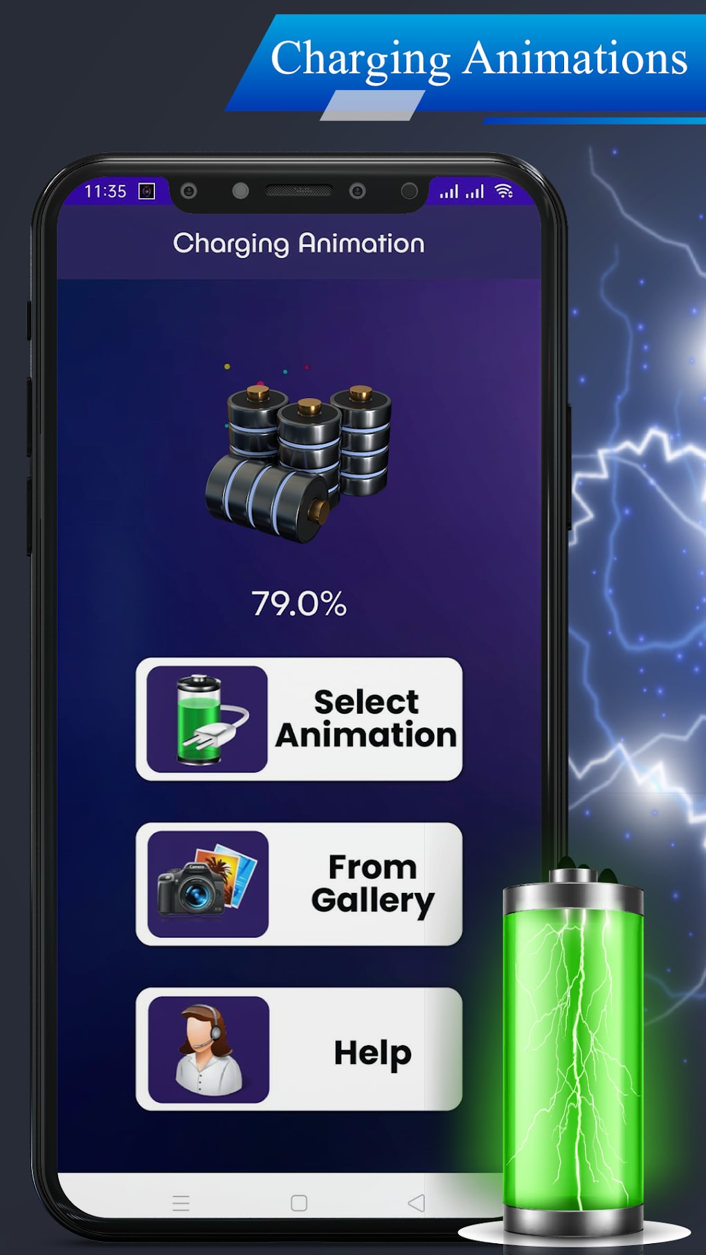 Charging Animation Screen for Android - Download