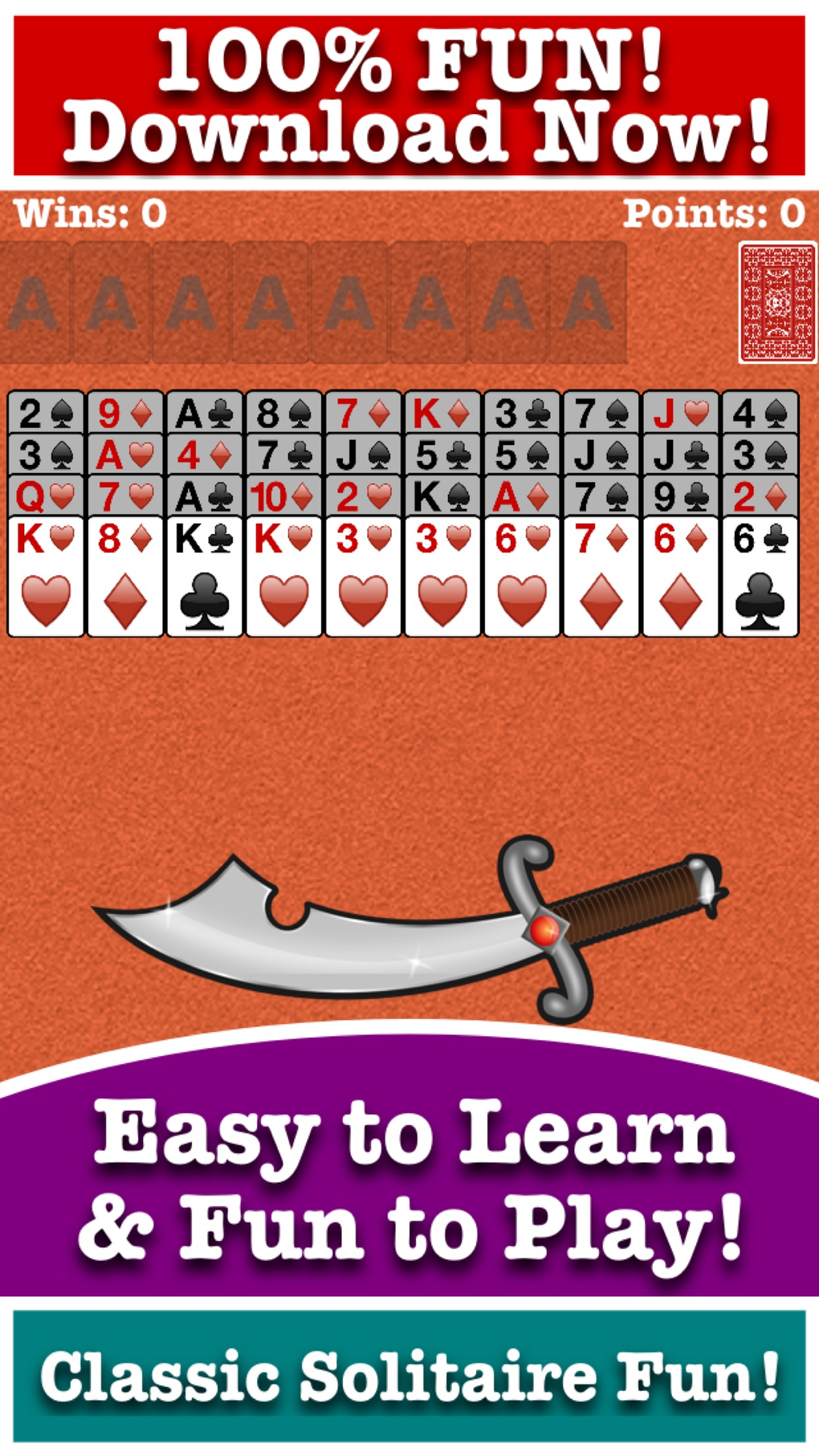 Forty Thieves Solitaire для iPhone — Скачать