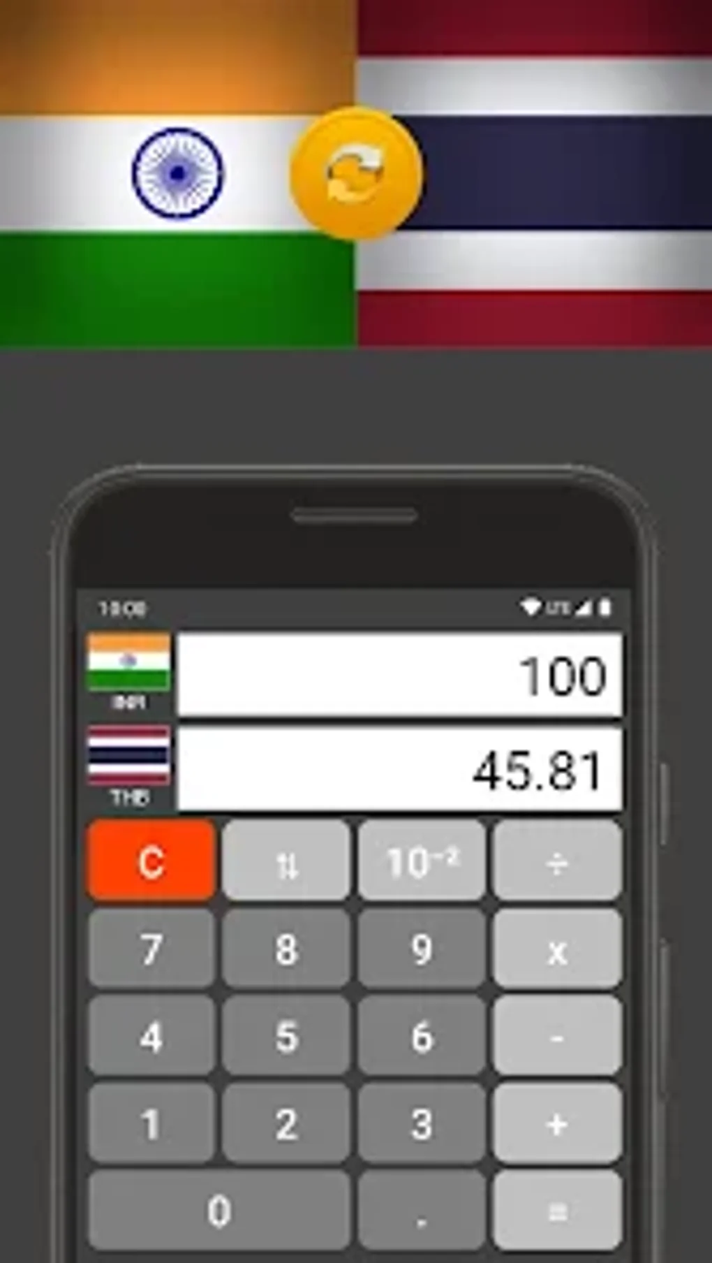 Indian Rupee Thai Baht For Android 