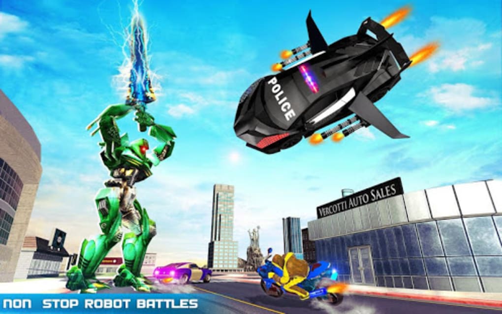 Flying Police Robot Hero Games – Apps no Google Play