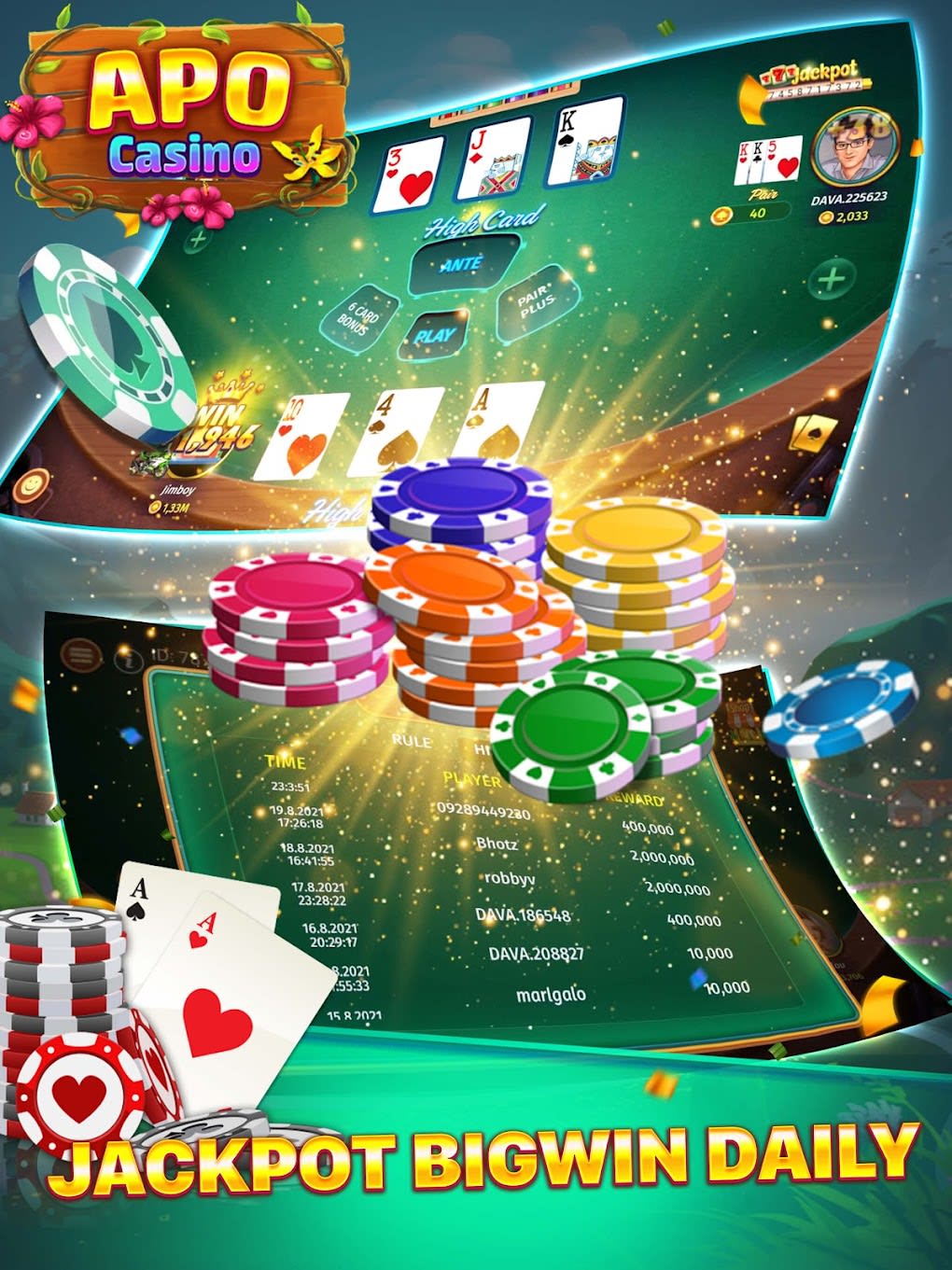 Apo Casino - Tongits 777 Slots for Android - Download