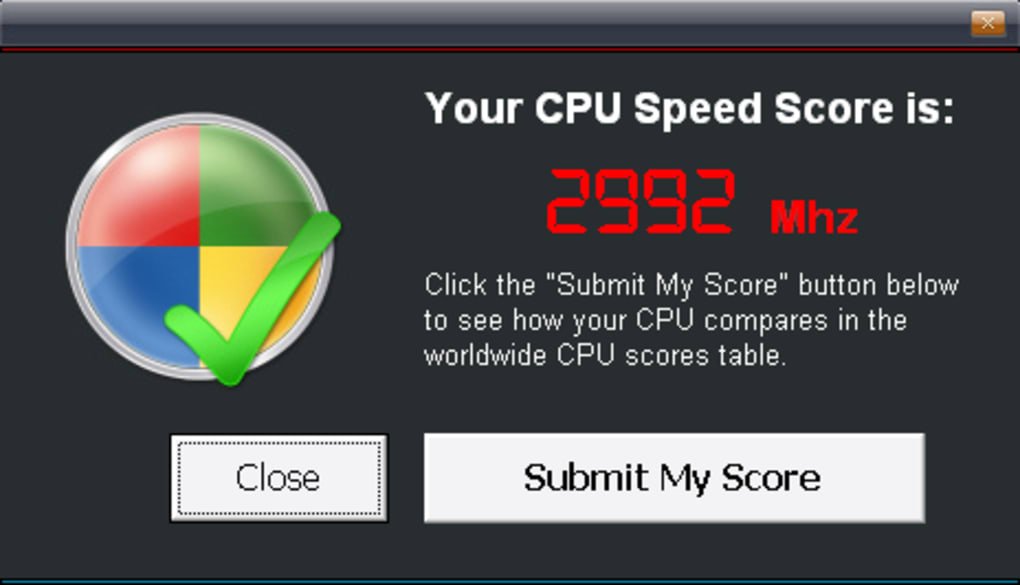 cpu speed test