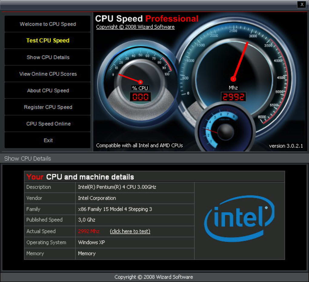 check cpu speed windows 10