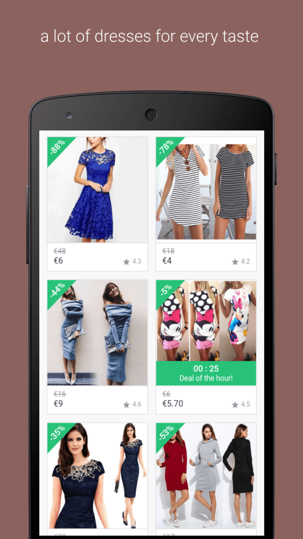 Dressy - Cheap Womens clothes online shopping App for Android - Download