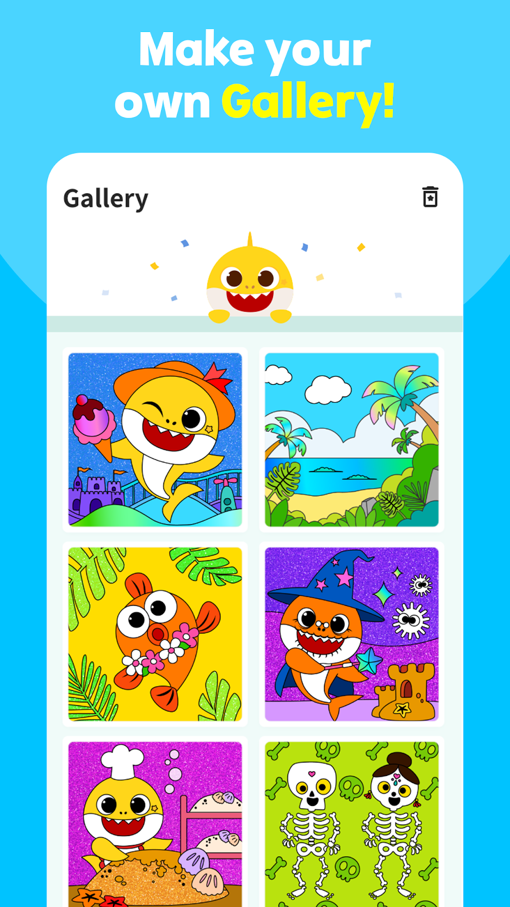 Baby Shark Coloring Book for Android - Download
