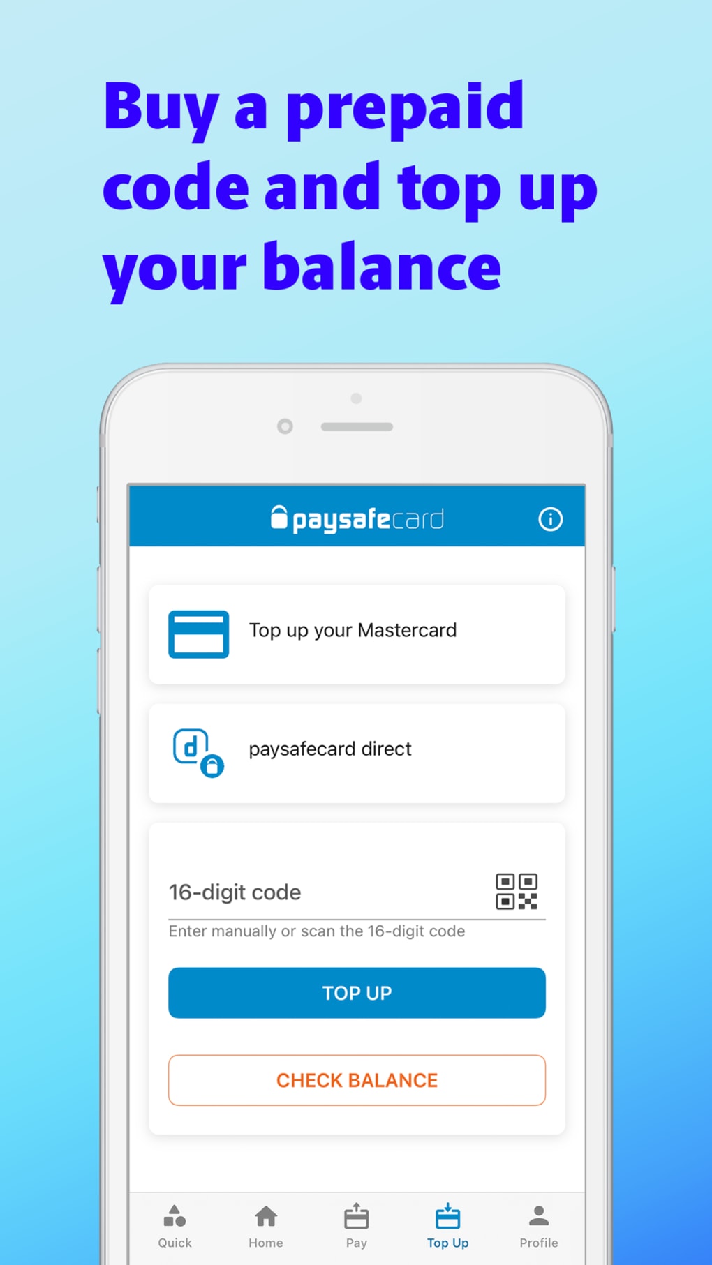 craft Magnetisk Monument paysafecard - prepaid payments for iPhone - Download