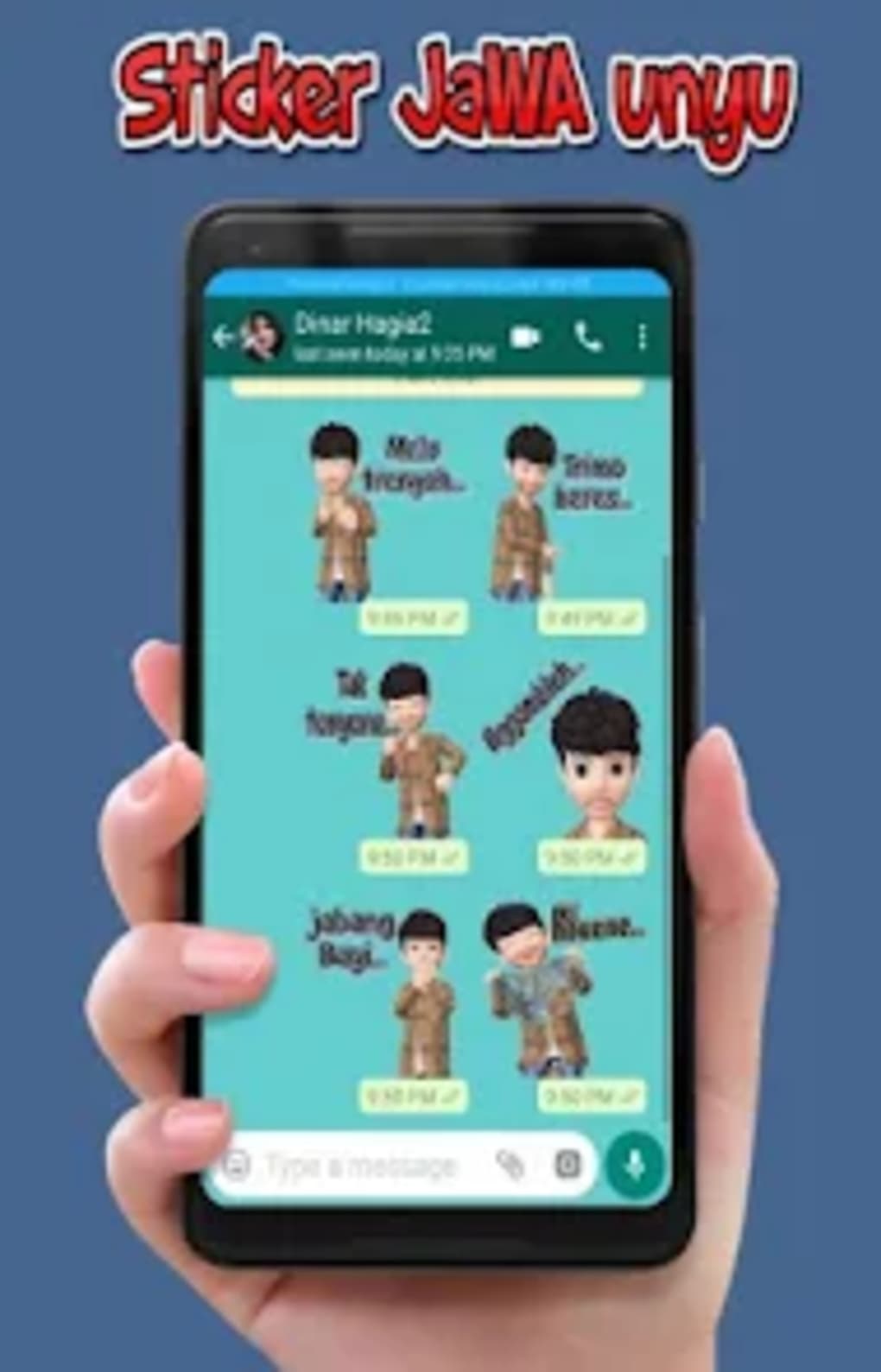 Sticker jaWA Lucu- Plesetan for Android - Download