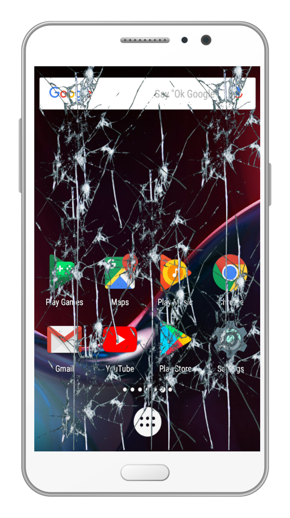 Cracked Screen Prank для Android — Скачать