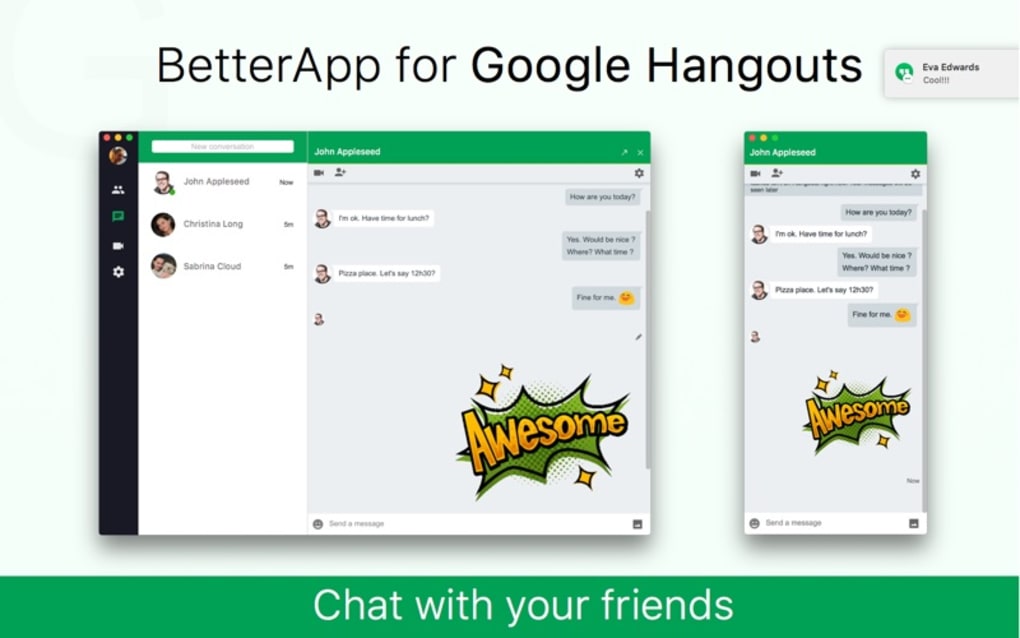 google hangouts desktop app for mac