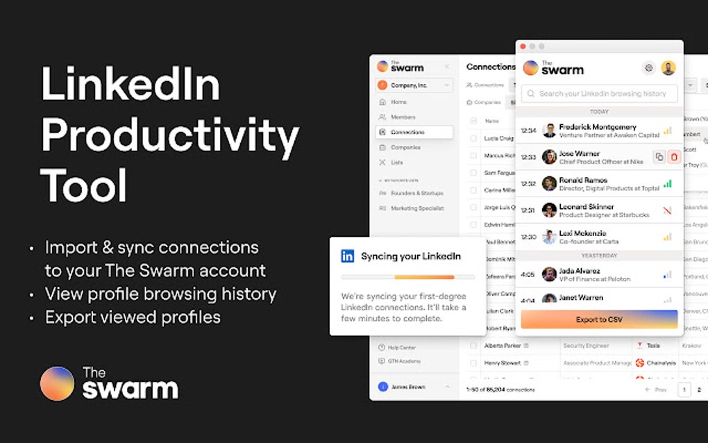 The swarm for google chrome extension download