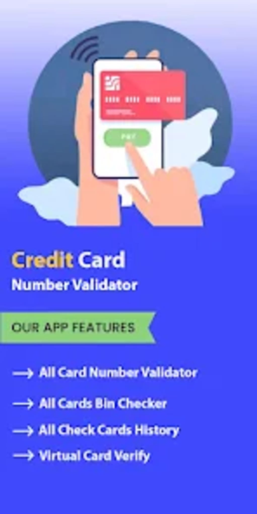 Apply Credit Card Validator for Android - Download