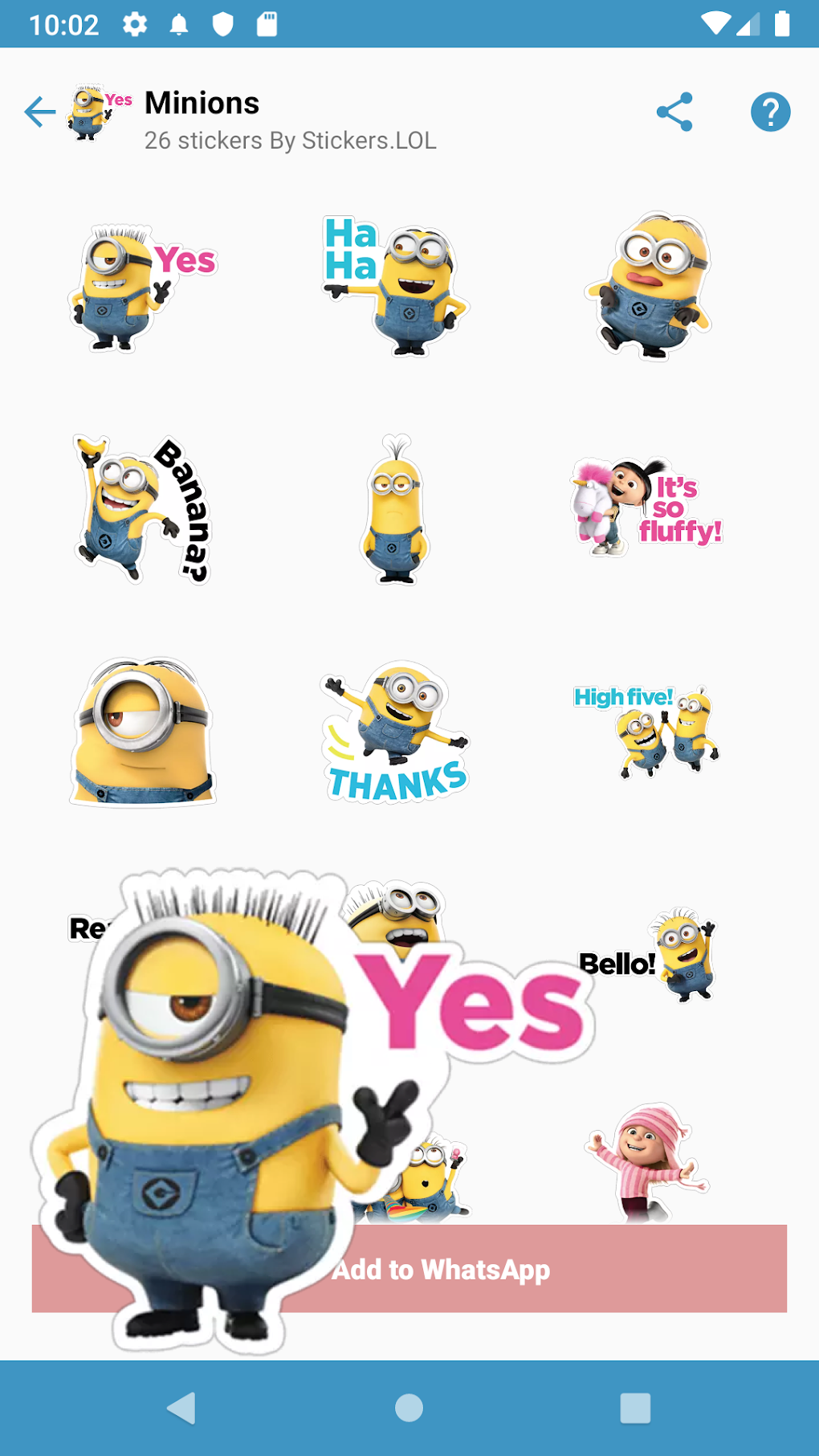 Android 용 Chat Stickers Memes Emojis maker- WAStickerApps APK - 다운로드