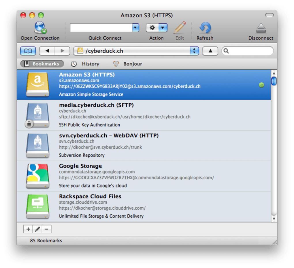 cyberduck pour mac 10.8