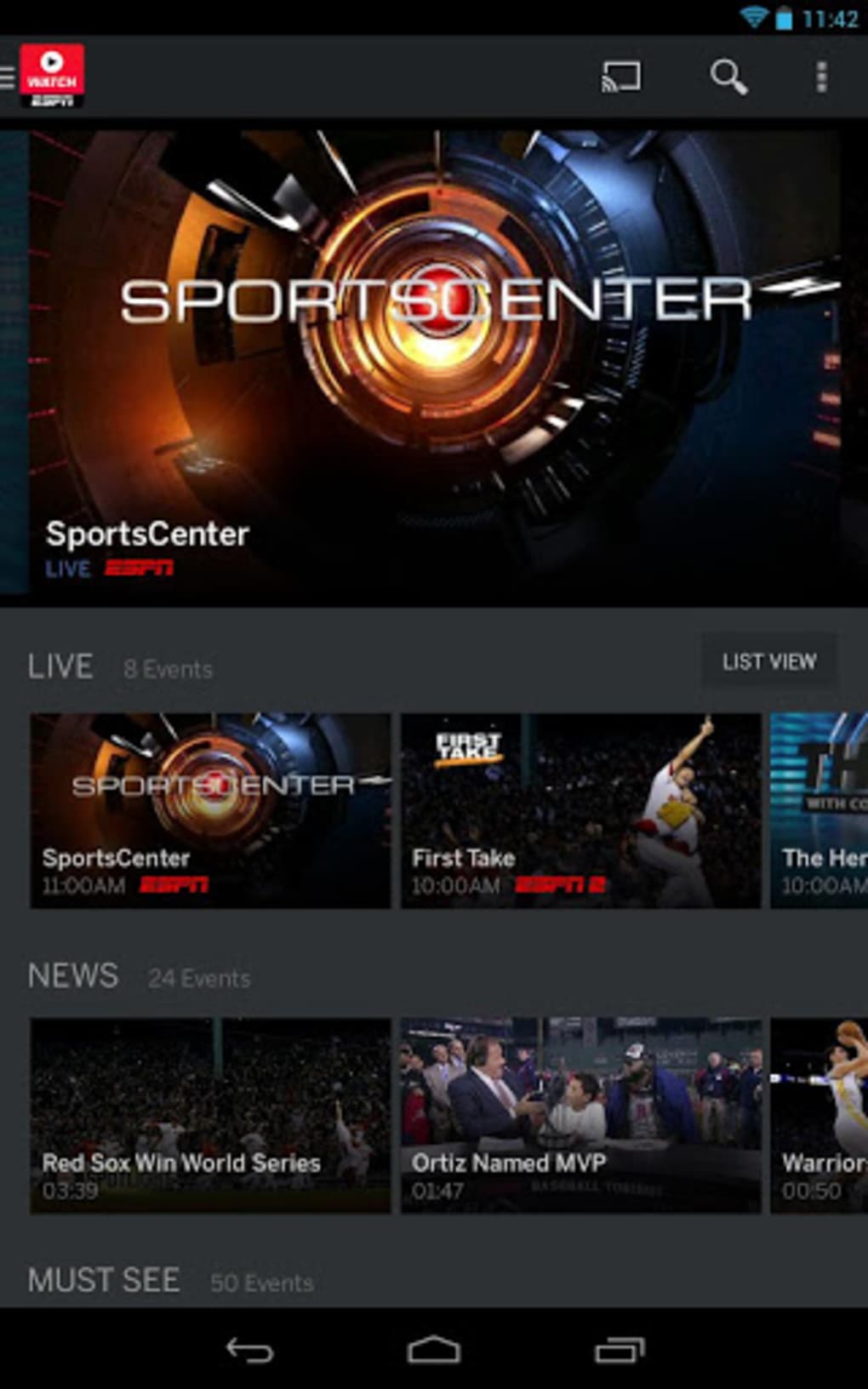 WatchESPN APK for Android