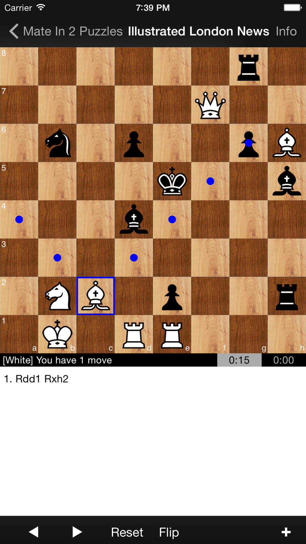 Mate in 2 Chess Puzzles para iPhone - Descargar