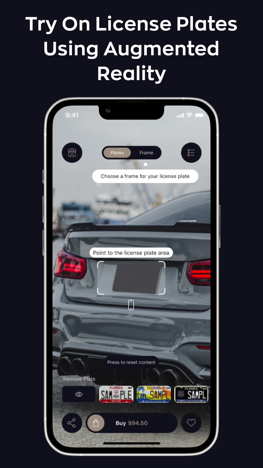 Plate Jade auto tag customizer para iPhone - Descargar