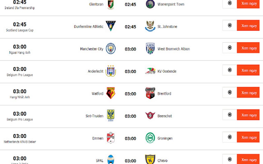 Truyền hình trực tuyến bóng đá HD cực nét for Google Chrome - Extension ...