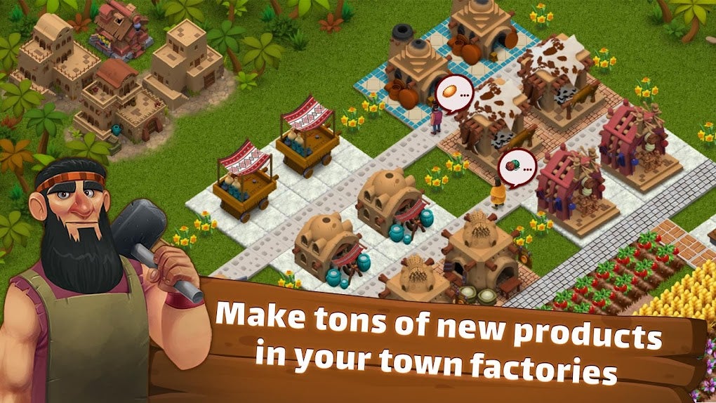 Baixe SunCity: City Builder, Farming no PC