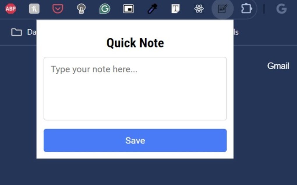 Quick Note for Google Chrome - Extension Download