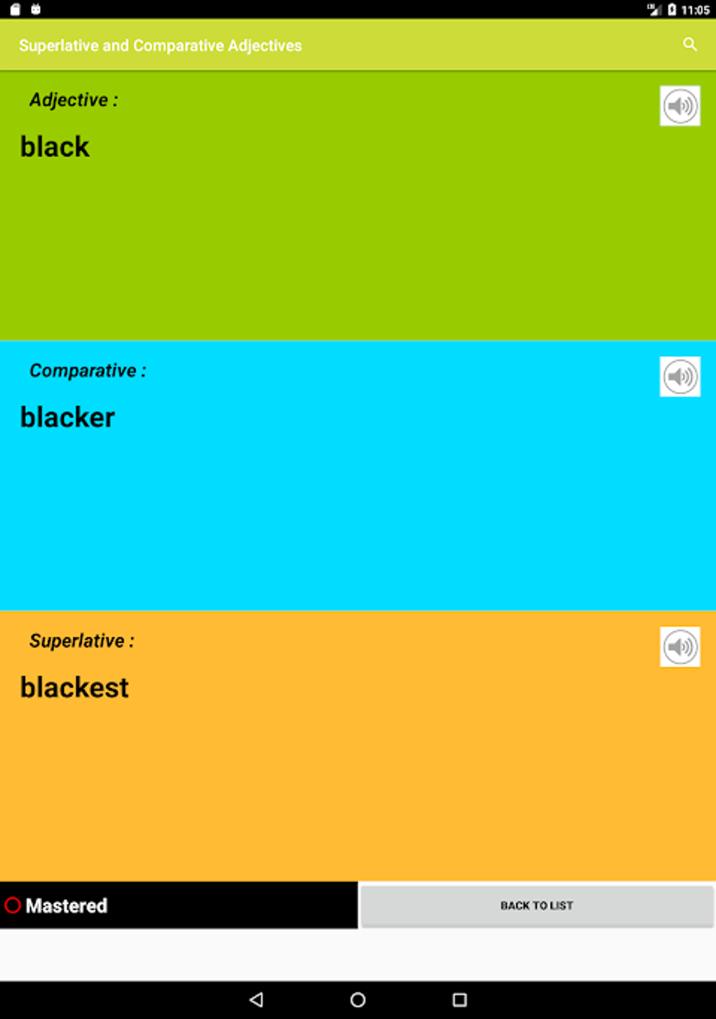 Superlative And Comparative Adjectives APK For Android Download
