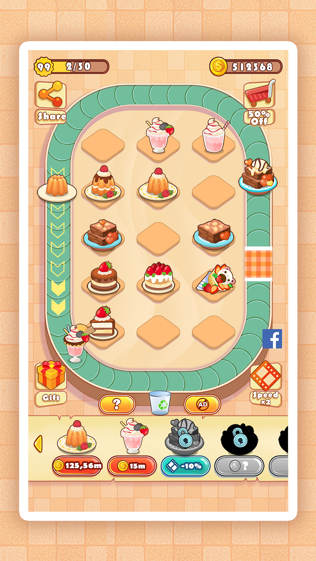 Pancake Milkshake Merger для iPhone — Скачать