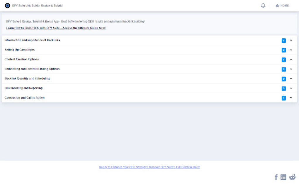 DFY Suite Link Builder Review & Tutorial for Google Chrome - Extension ...
