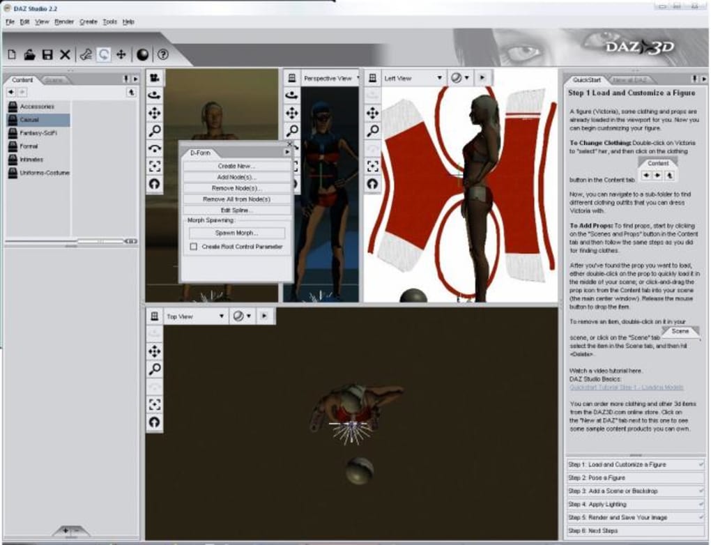 DAZ Studio 3D Professional 4.22.0.1 free instal