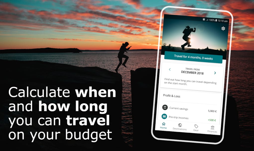 travel budget planner app