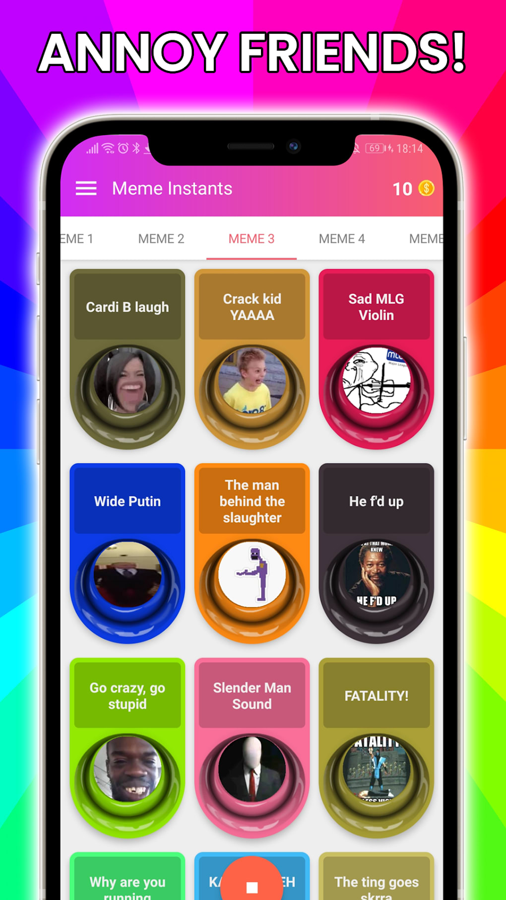 Meme Instant Buttons APK for Android Download