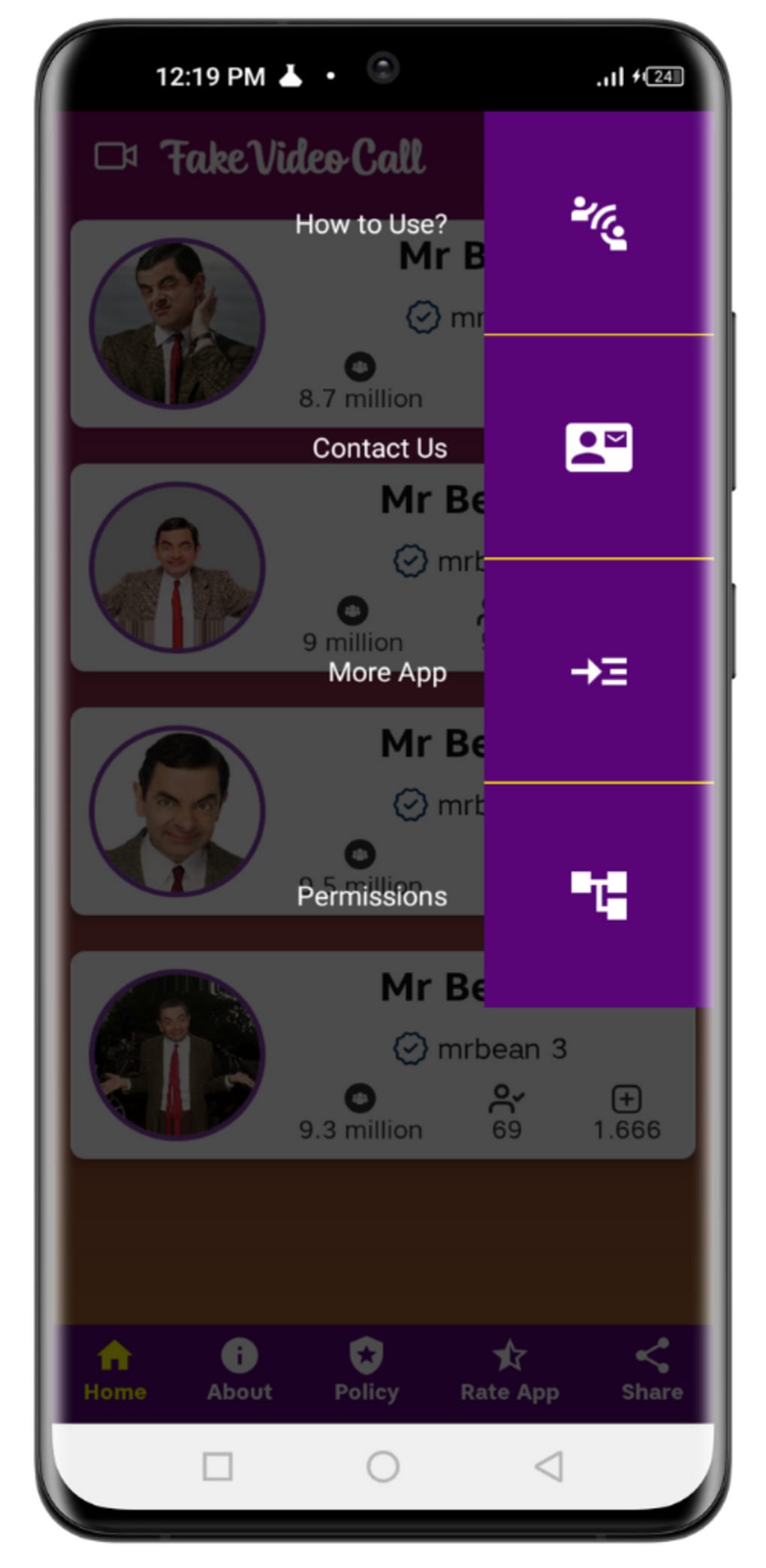 E MasterSensei Video Call Fake for Android - Free App Download