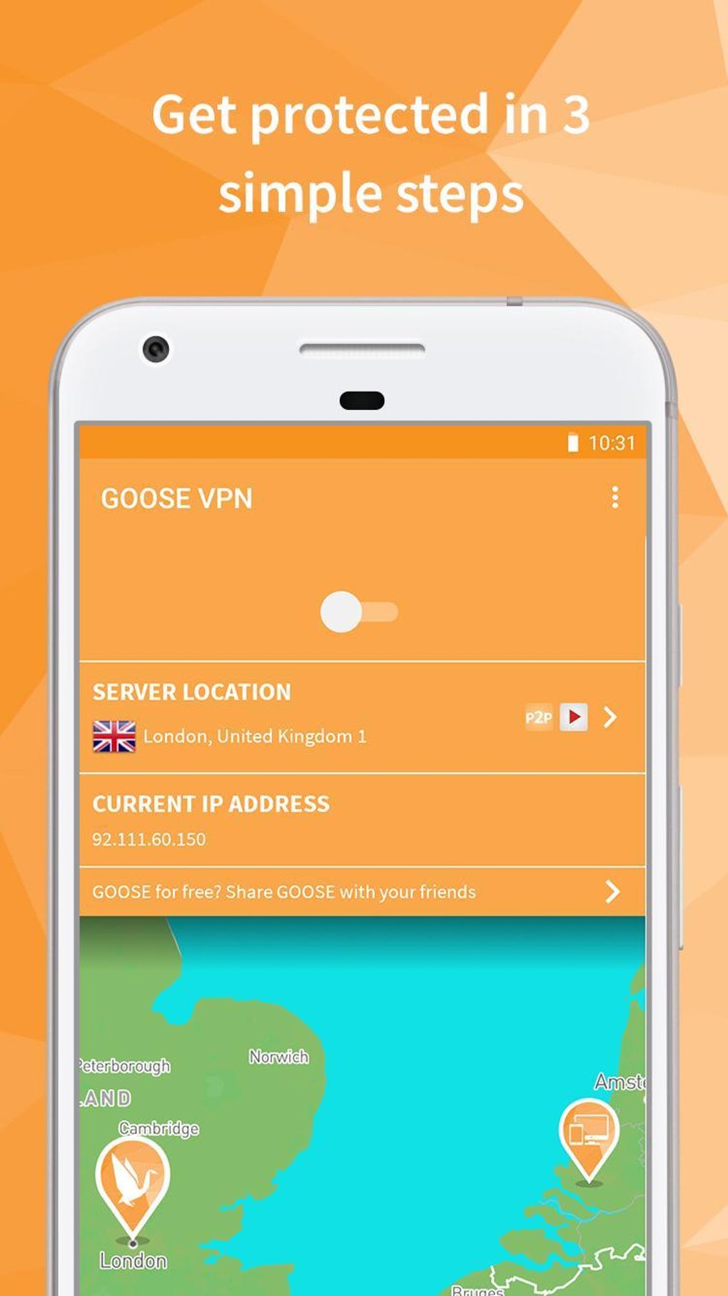 Stream sports matches - GOOSE VPN service