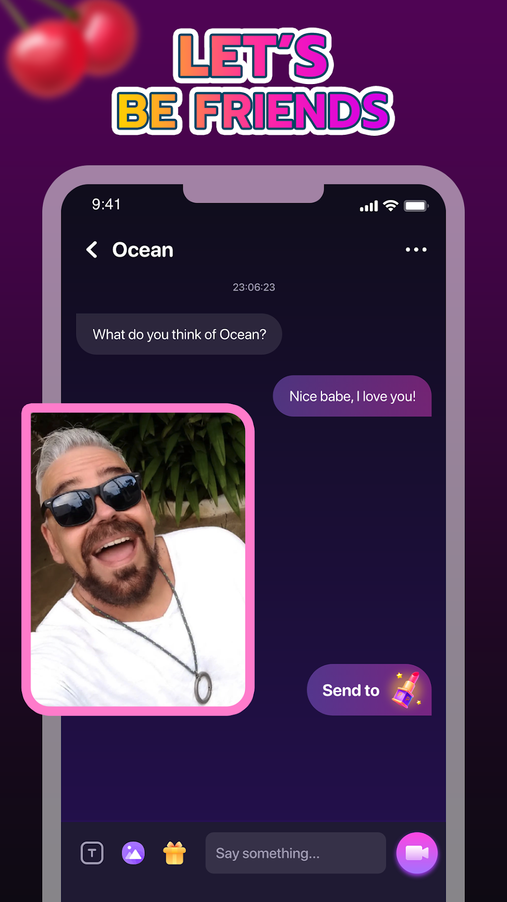 Cherry Live- Random Video Chat для Android — Скачать