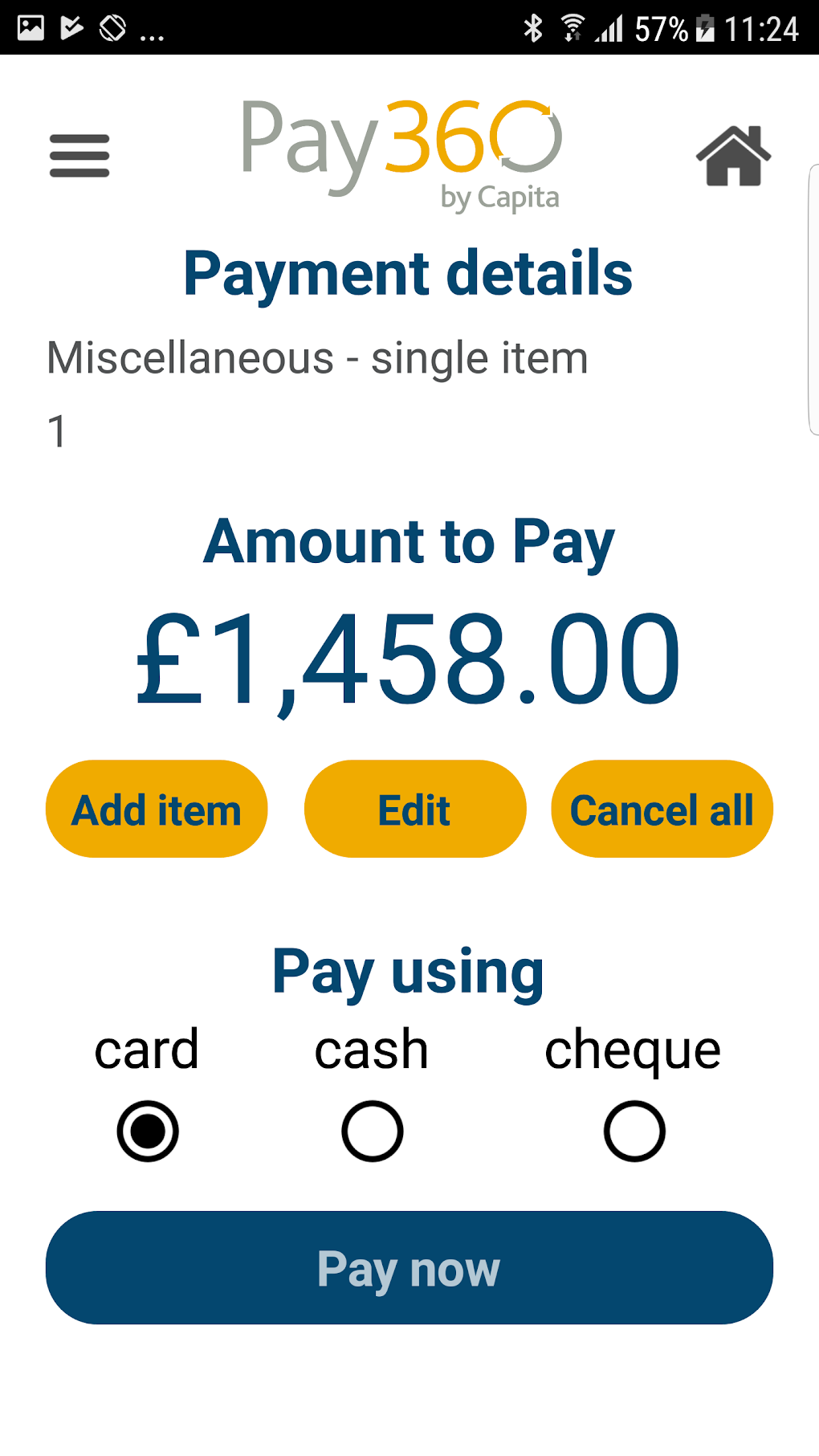 Pay360 Smart Mobile para Android Descargar
