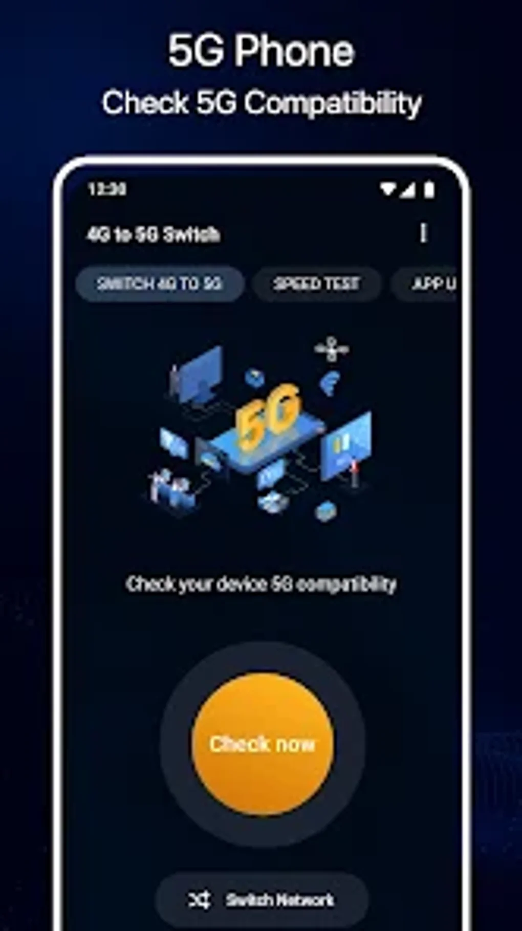 5G Speed Test Switch To 5G For Android 