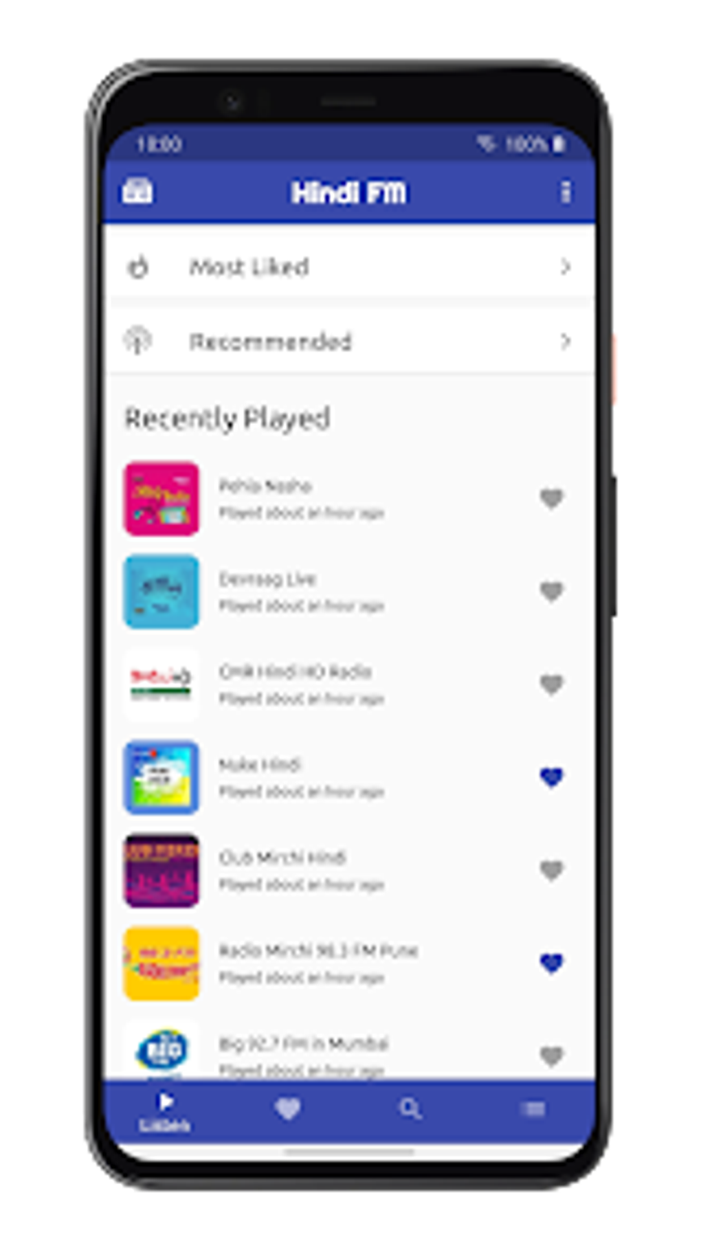 Hindi FM Radio Hindi Songs Para Android Download