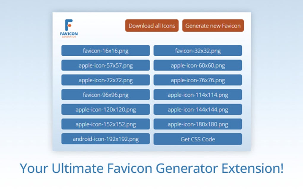 Favicon Generator for Google Chrome - Extension Download