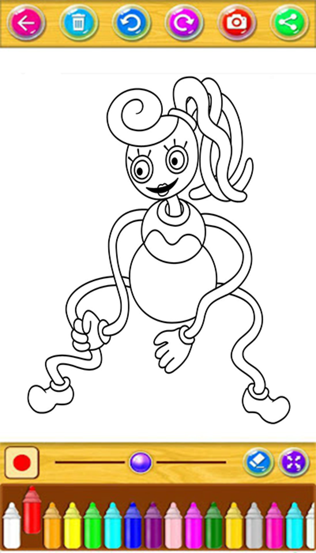 Coloring book mommy long legs para Android - Download