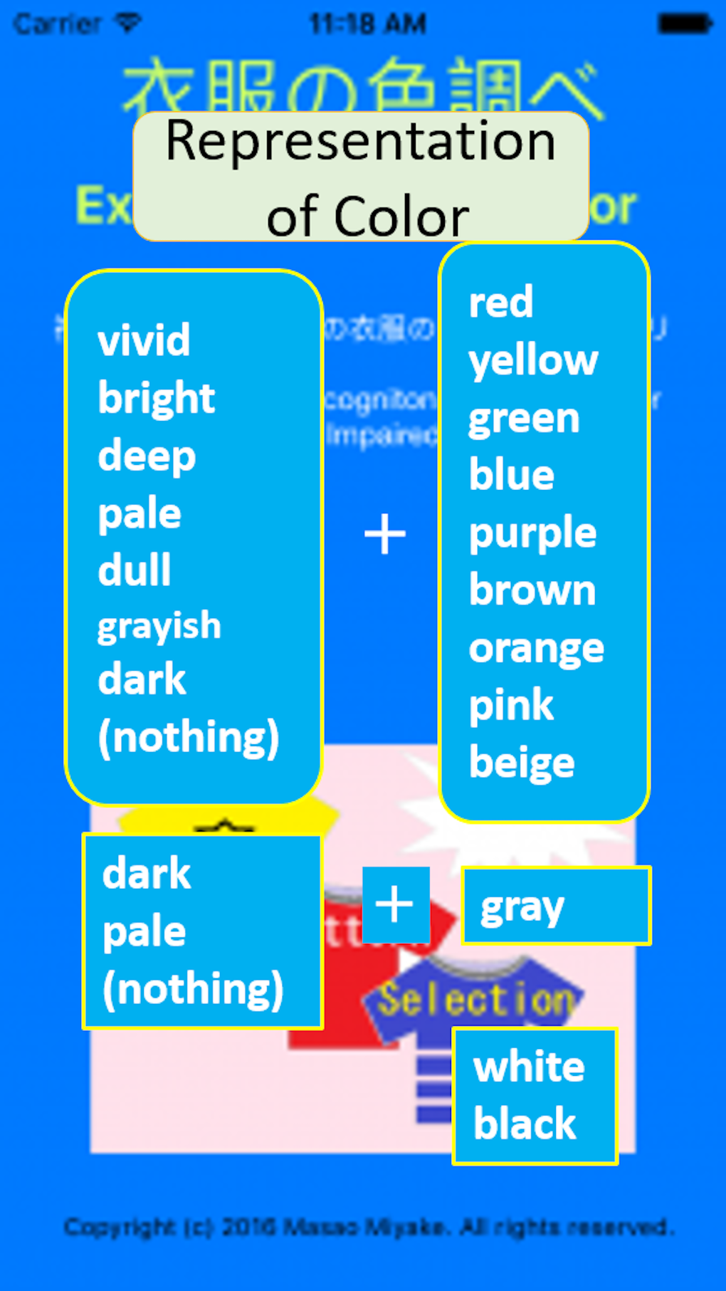 Examine Clothes Color For IPhone Download