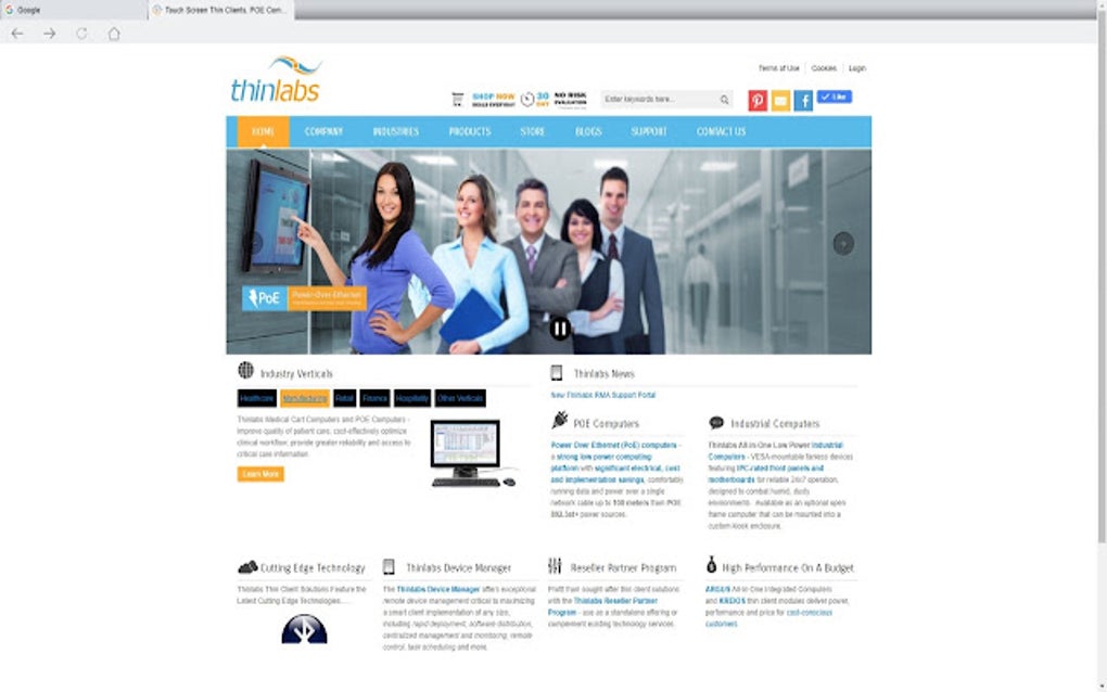 Thinlabs Kiosk for Google Chrome Extension Download