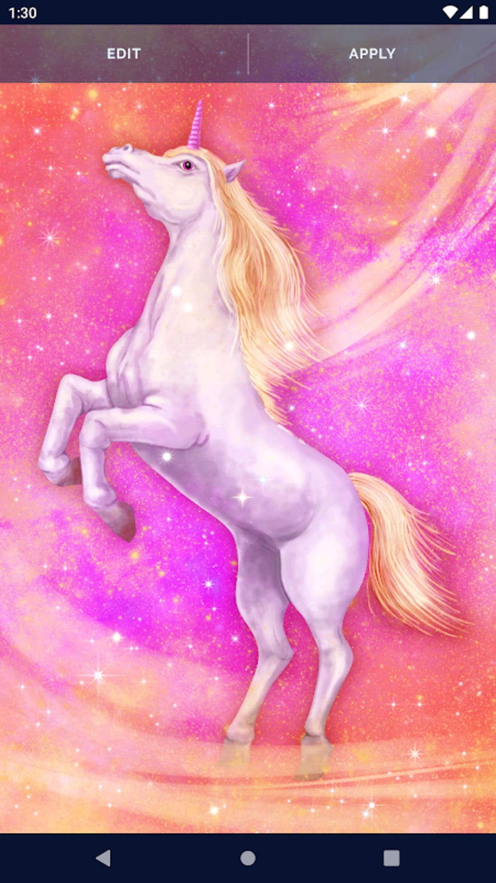 Unicorn Fantasy Live Wallpaper cho Android - Tải về