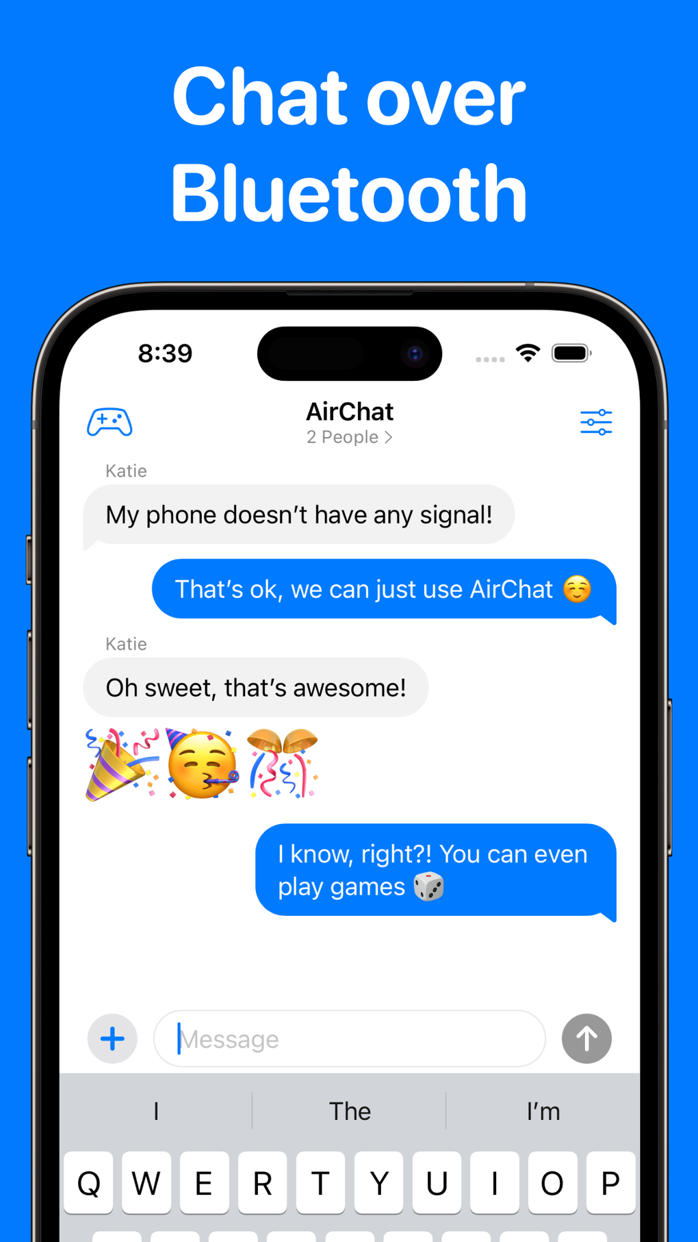 iPhone 용 AirChat: Peer-to-Peer Chat - 다운로드