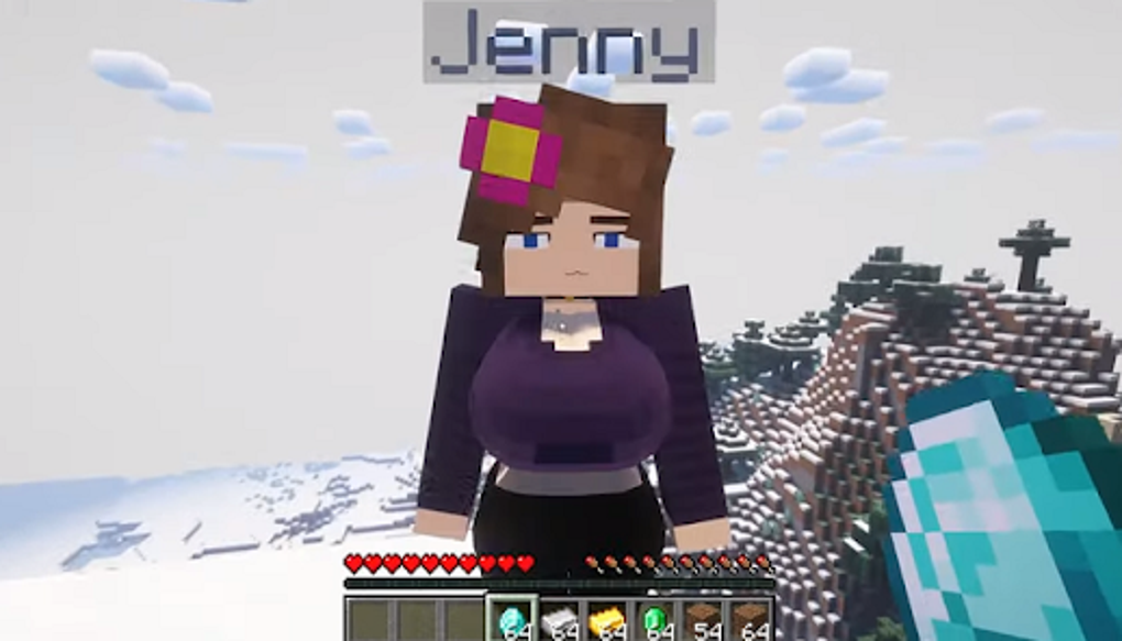 Jenny porn minecraft