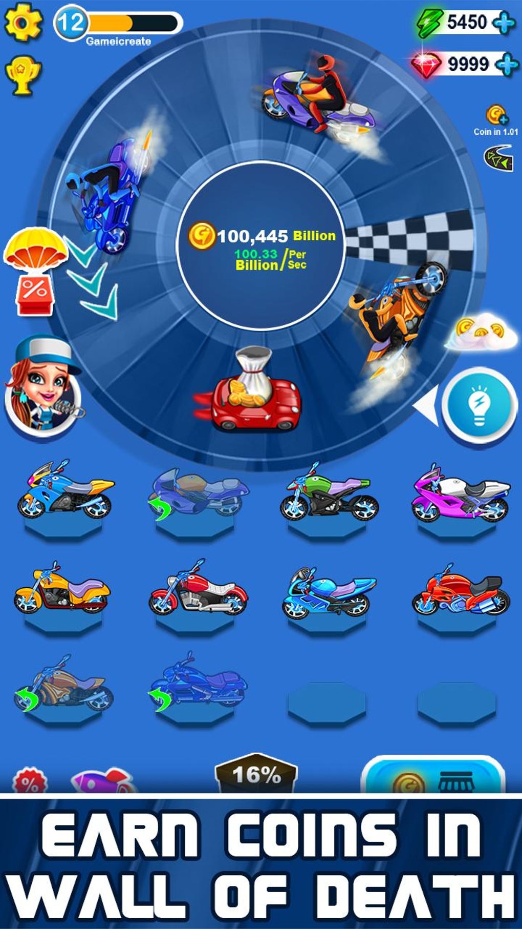 Merge Bike Games для Android — Скачать