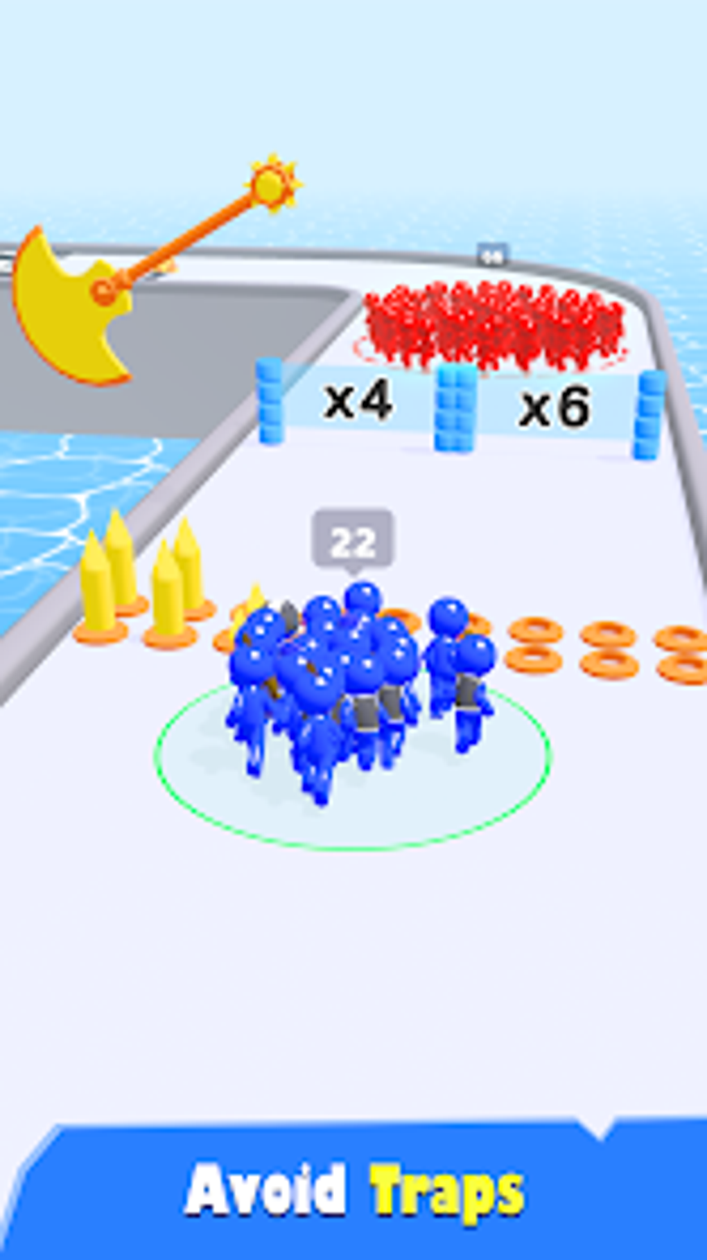 Crowd Rush 3D для Android — Скачать