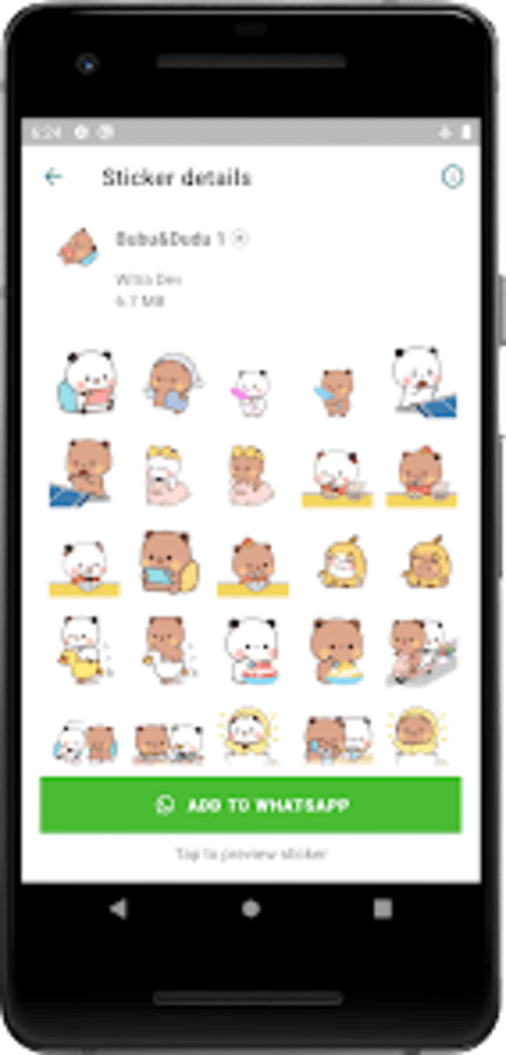 Animated Bubu Dudu WASticker per Android - Download