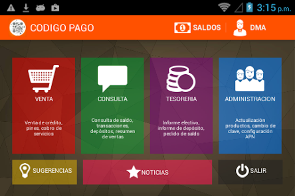 Codigo Pago Distribuidor For Android - Download